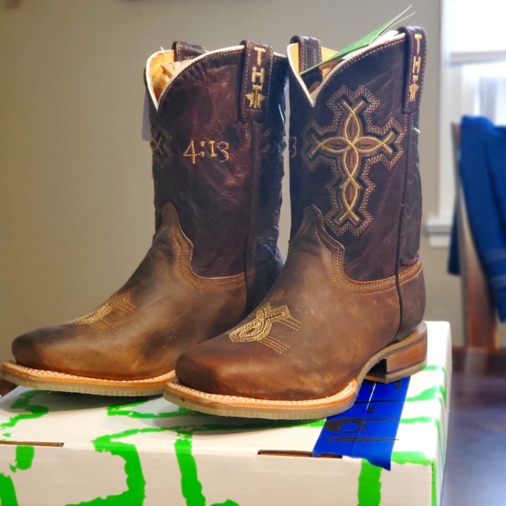 Tin haul Lil Kid Cowboy Boots size 1